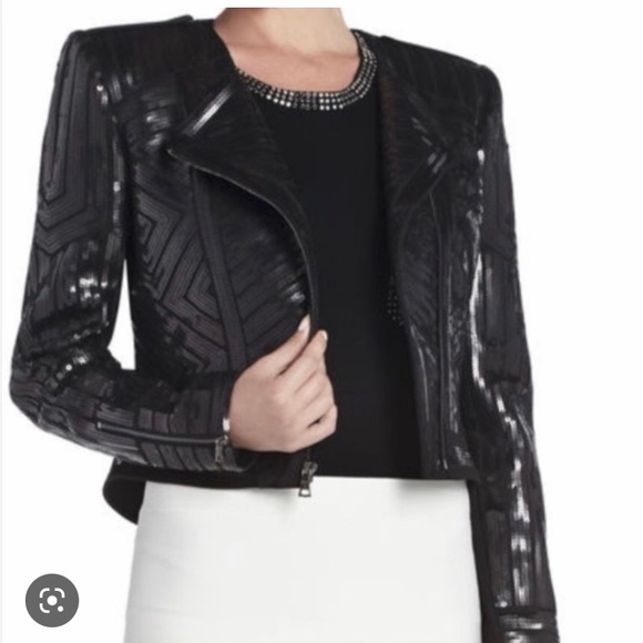 BCBG MAXAZRIA SEQUINS JACKET - Picture 12 of 15